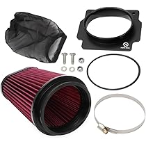 HECASA Air Box + Boots Lid Intake Duct Compatible with 1987